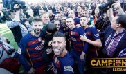 Чемпионство "Барселоны" в фото и видео