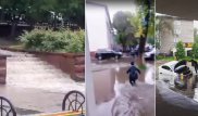 В Алматы продолжается ликвидация последствий сильного ливня
