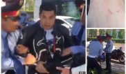 В центре Астаны произошел конфликт полицейских с байкерами