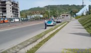 В Алматы полицейского наказали за остановку водителя в неположенном месте