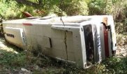 Автобус со студентами упал в пропасть в Азербайджане, есть жертвы