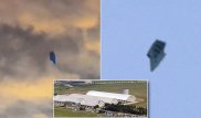 Рядом с американской военной базой появился и исчез НЛО
