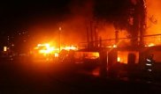 Крупный пожар в Алматы ликвидирован