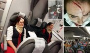 Мы чудом выжили: Кадры из самолета, попавшего в сильную турбулентность