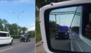 На водителей свадебного кортежа, устроивших дорожный беспредел, наложили крупный штраф