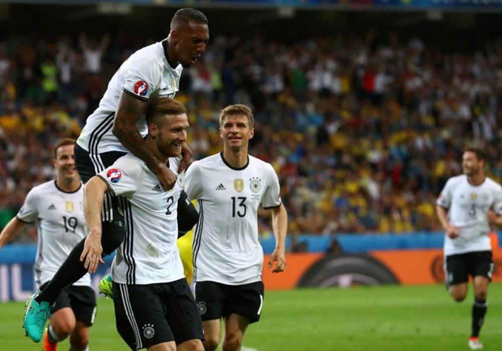 Германия одержала непростую победу над Украиной на чемпионате Европы