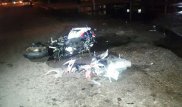 Мотоциклиста разорвало на части в жутком ДТП в Алматы