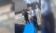 Подробности инцидента с задержанным, бившимся головой о багажник, рассказали в ДВД Астаны