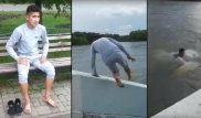 Родные прыгнувшего в Иртыш парня просят помощи в его поисках