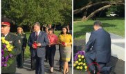 Пользователи Рунета разглядели у Порошенко порванный носок