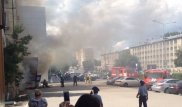Газовый баллон стал причиной пожара в донерной в Астане