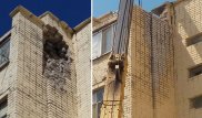 В Актобе восстановили стену в разрушающемся доме