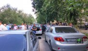 Двое полицейских получили ранения при стрельбе в Алматы