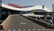 Аэропорт Алматы работает в штатном режиме, меры безопасности усилены