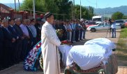 С погибшим полицейским Максатом Салимбаевым простились в Алматинской области