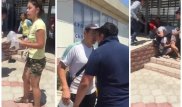 Драка туристов произошла у входа в санаторий в Чолпон-Ате