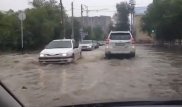 В городе Кандыагаш Актюбинской области из-за подтоплений объявили режим ЧС