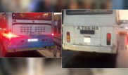 В Алматы наказали водителей автобусов, устроивших гонку на дороге