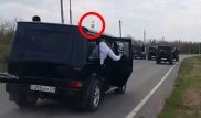 Свадебный кортеж из семи Gelandewagen устроил беспредел в Жезказгане