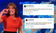 У телеведущей BBC случилась истерика в прямом эфире