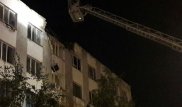 Обвалилась крыша многоэтажного дома в Астане
