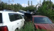 В Алматы собираются утилизировать аварийные авто со штрафстоянок