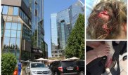 Девушка сообщила подробности инцидента с упавшим стеклом возле "Нурлы Тау"