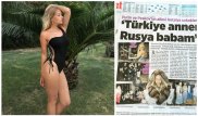 18-летняя дочь Пескова попала на первые полосы турецких СМИ