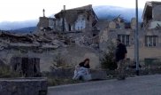 Появились новые фото и видео последствий мощного землетрясения в Италии