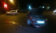 Автомобиль после ДТП сбил пешехода в Алматы