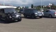 Участники кортежа из внедорожников без номеров с включенными мигалками оштрафованы в Алматы