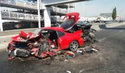 Крупное ДТП произошло возле барахолки в Алматы