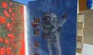 Картины на фасадах многоэтажек появились в Алматы