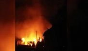 Здание общины Свидетелей Иеговы сгорело в центре Павлодара