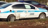 ДТП с участием полицейского авто произошло в Астане