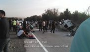 Жуткая авария близ поселка Казыгурт: Пятеро погибших, много пострадавших