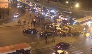 Массовое ДТП произошло в Астане