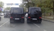 Полиция Алматы выясняет ситуацию с одинаковыми номерами на Gelandewagen