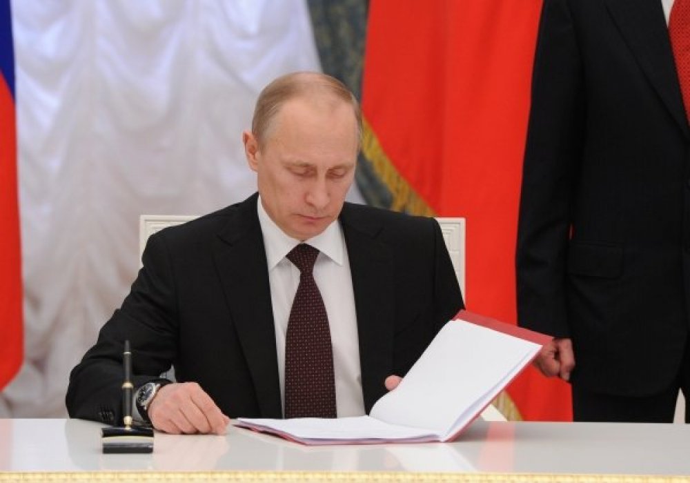 Путин потребовал от США компенсировать потери от санкций