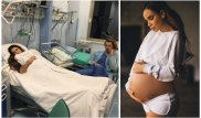 Звезда Интернета родила ребенка в прямом эфире