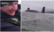 Всплывшая атомная подлодка шокировала рыбаков в Японском море