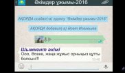 Ролик с "перепиской" акимов Казахстана в WhatsApp появился в Сети