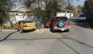 Два авто не поделили равнозначный перекресток в Алматы
