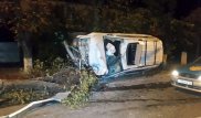 Водитель Lexus устроил "голливудское" ДТП в Алматы