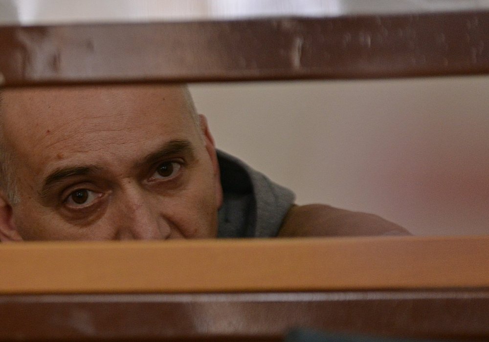Лерий Сванидзе в зале суда. Фото Турар Казангапов ©
