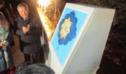 Именной знак Булата Сыздыкова открыли на Аллее звезд в Караганде