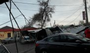 Из-за урагана в Жамбылской области задерживаются поезда