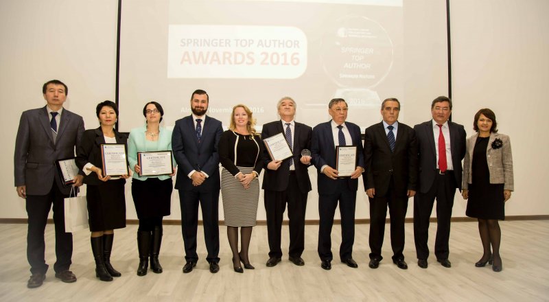 Казахстанские ученые стали лауреатами международной премии Springer Top Author