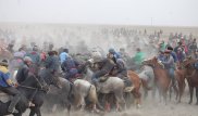 Зрелищный кокпар прошел в Южном Казахстане