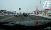 Видео жуткого ДТП с участием патрульного авто в Астане появилось в Сети